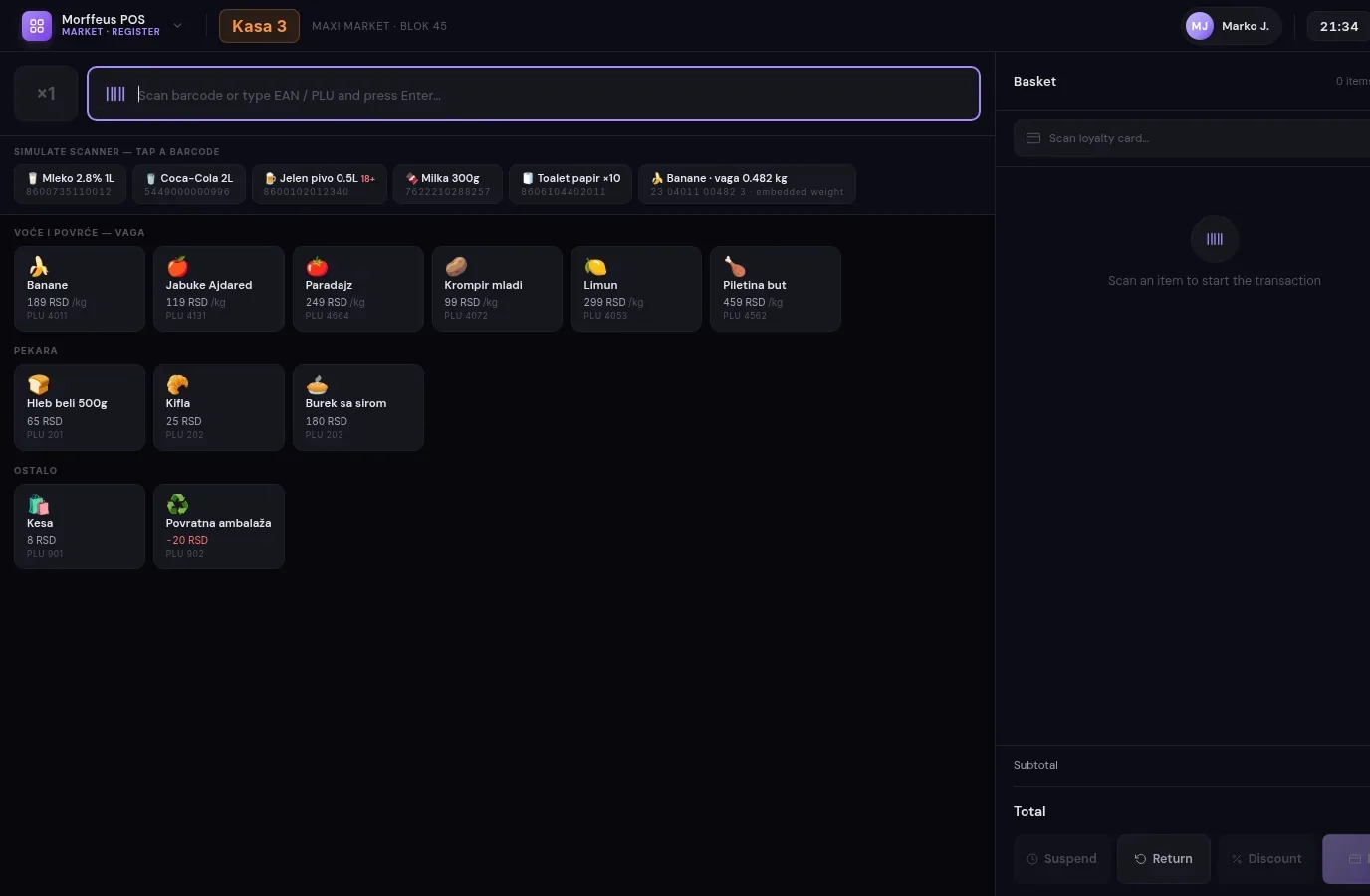 Arca · market