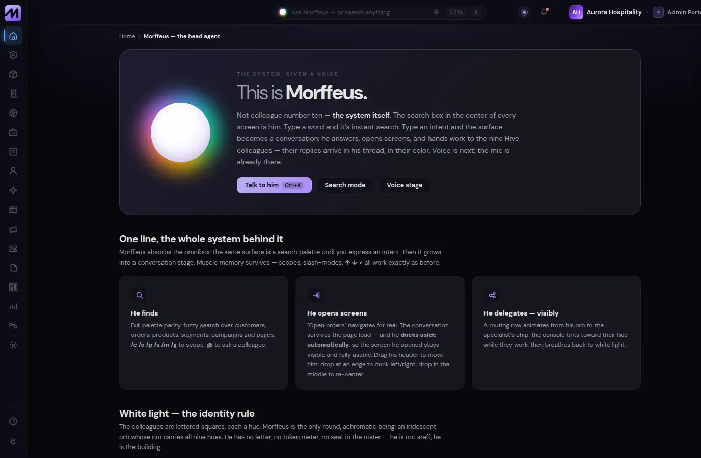 Hive · morffeus